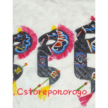 JARANAN ANAK + PECUT PAKET MURAH / kuda lumping / kuda lumping anak / kuda pegon / barongan / devil 