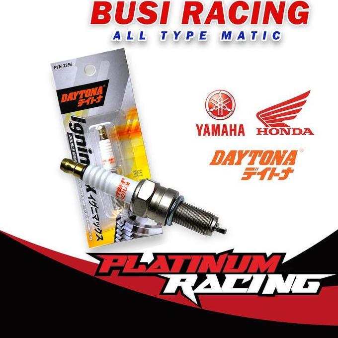 BUSI RACING IRIDIUM - DAYTONA DOUBLE IRIDIUM - NMAX - PCX - ADV - VARIO 125 - 150 - BEAT FI - GENIO 