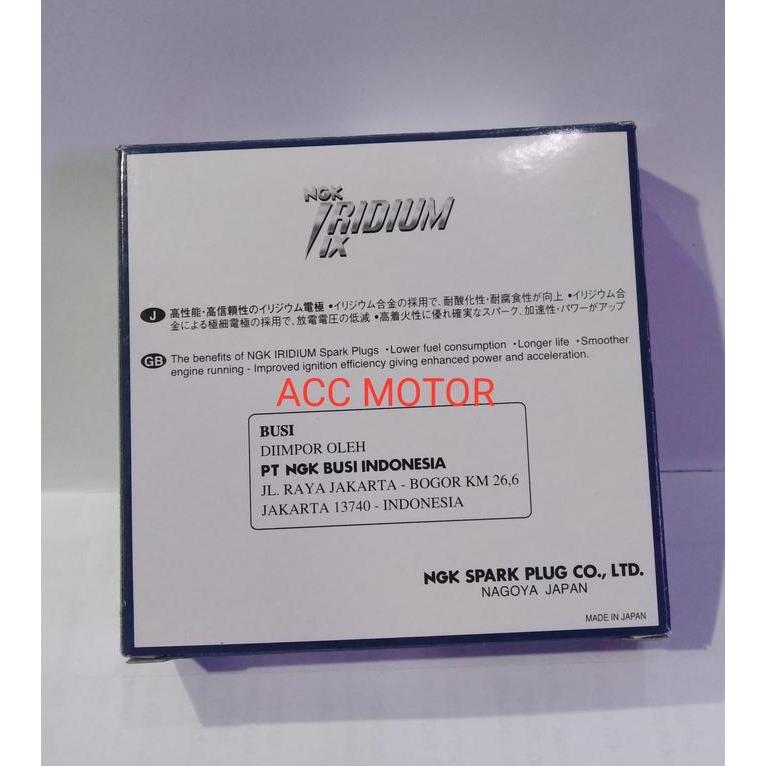 Busi Motor NGK Iridium Honda CS1 Nova Sonic CR8EIX Orinal