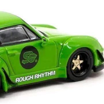 TARMAC WORKS - T64-017-SD RWB 993 ROUGH RHYTHM FUEL FEST - T64G-024-WH VERTEX TOYOTA MARK II JZX100 
