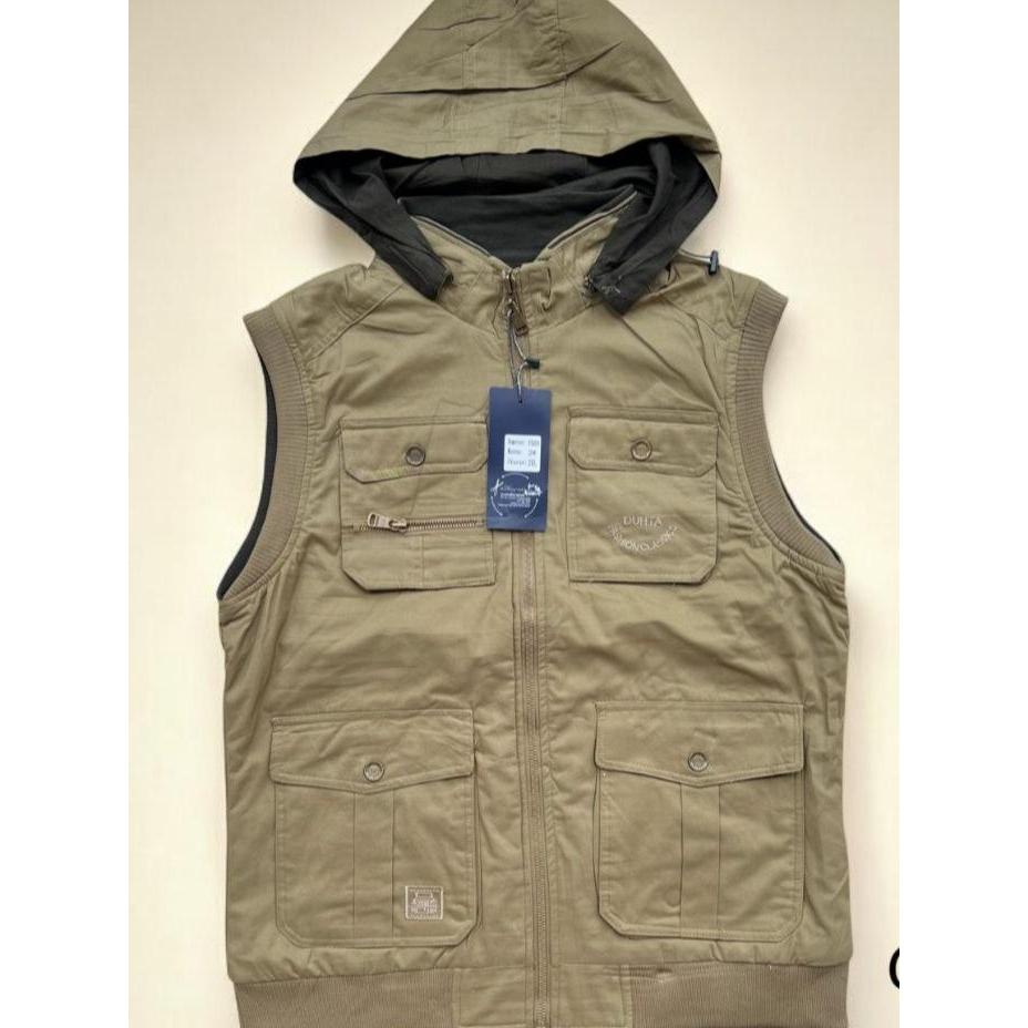 Rompi Pria Casual Bolak Balik| Rompi Pria Import Terbaru | Rompi Outdoor Pria Original Dan Terpercay