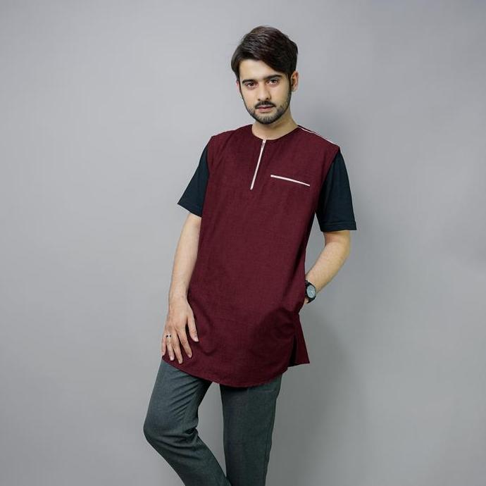 KATSAE - Baju Sholat Pria Rosal Basith rompi sholat pria