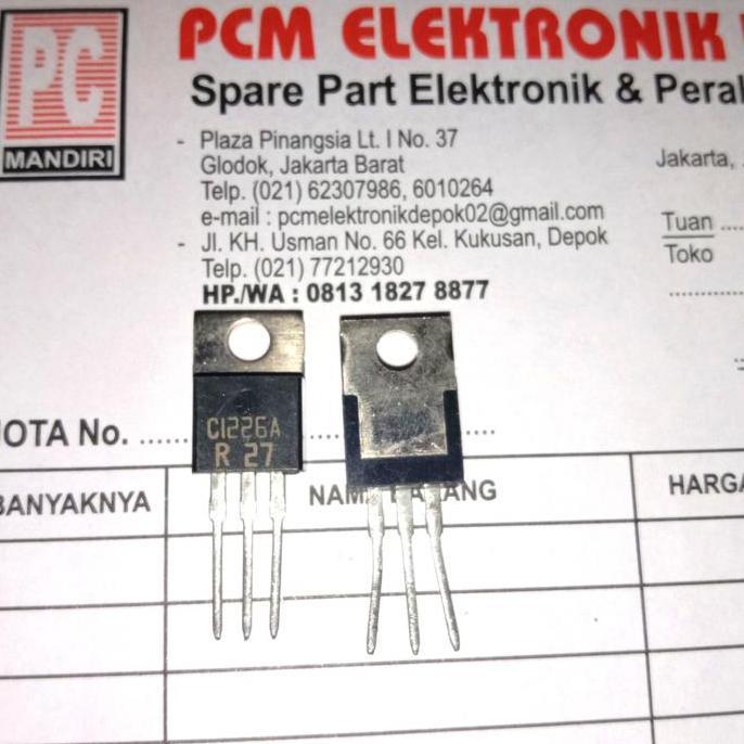 C1226A C 1226A 2SC1226A 2SC 2 SC1226A C1226 TR TRANSISTOR TO220 TO-220 D'90