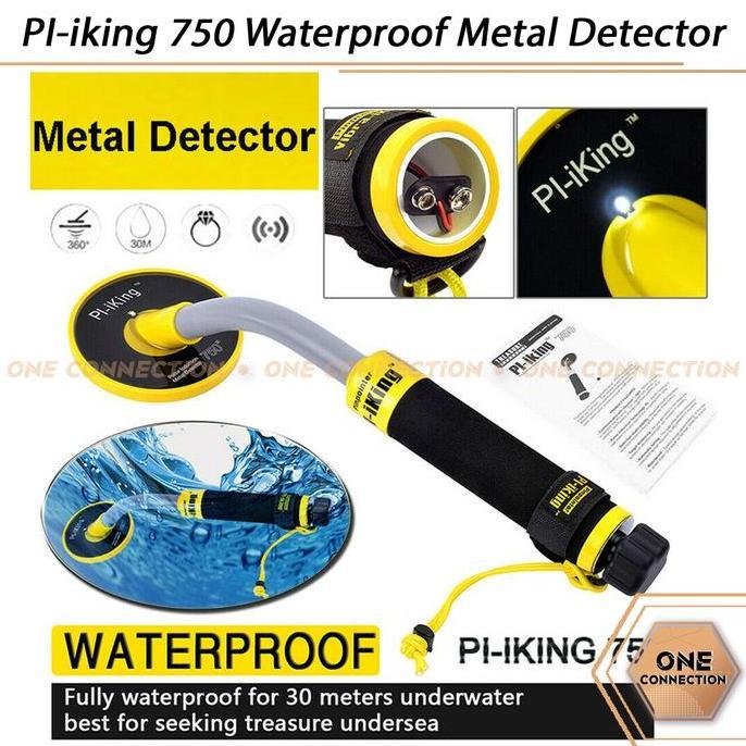 PI-IKING 750 WATERPROOF METAL DETECTOR 30M UNDERWATER METAL DETECTOR JS99