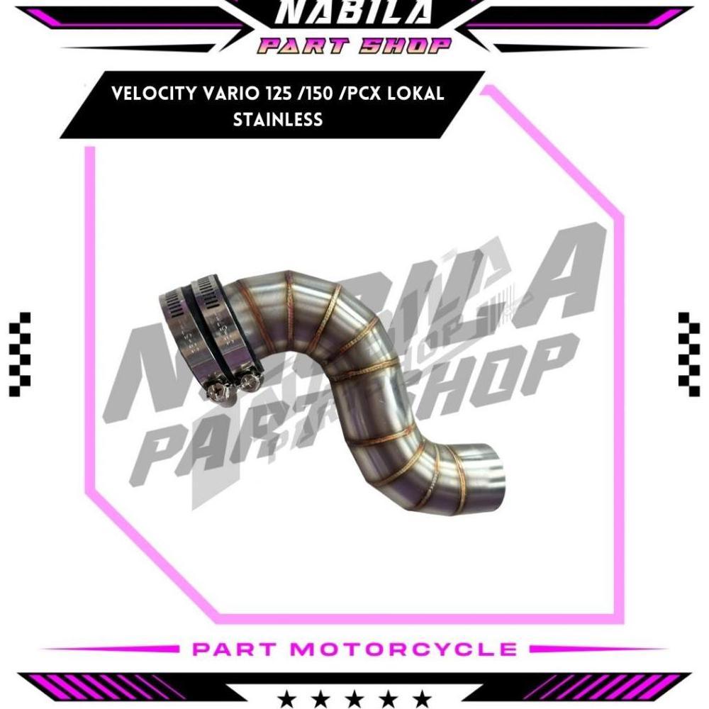 NEW Velocity Stack Vario 125 /150 PCX 150 Stainless [terbaik][terlaris]