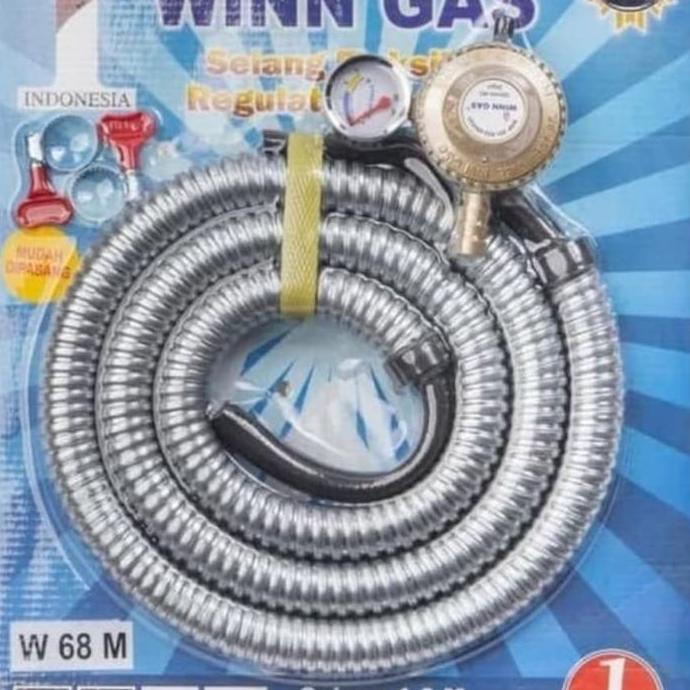 selang packet( win gas)selang+regulator win gas