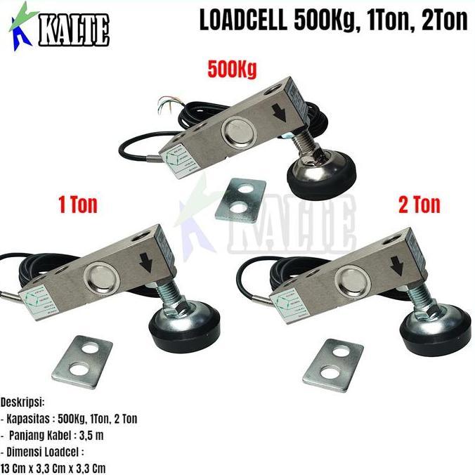 Loadcell 2 ton Load Cell 2000kg Timbangan Digital 2ton