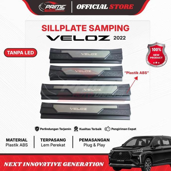 Sill Plate Veloz 2022 Door Sill Plate Veloz 2022 Tanpa Lampu - Cca