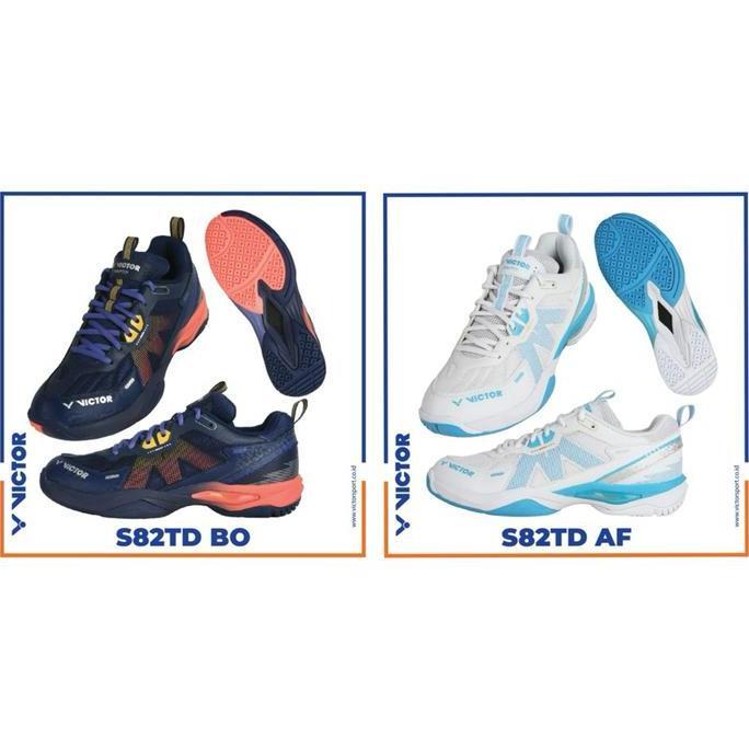 Sepatu Badminton Victor S82 Td / S 82 Td / S82Td Af Bd