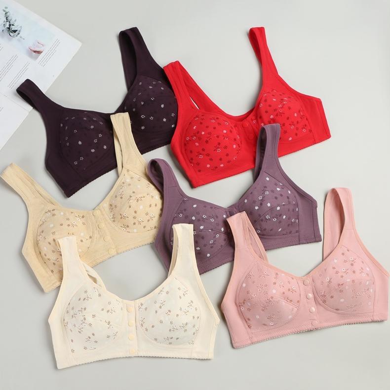MURAH Bra Kancing Depan Motif Bunga 3975 Bra Busui BH Busui BH Wanita Bra Wanita Beha Wanita BRW