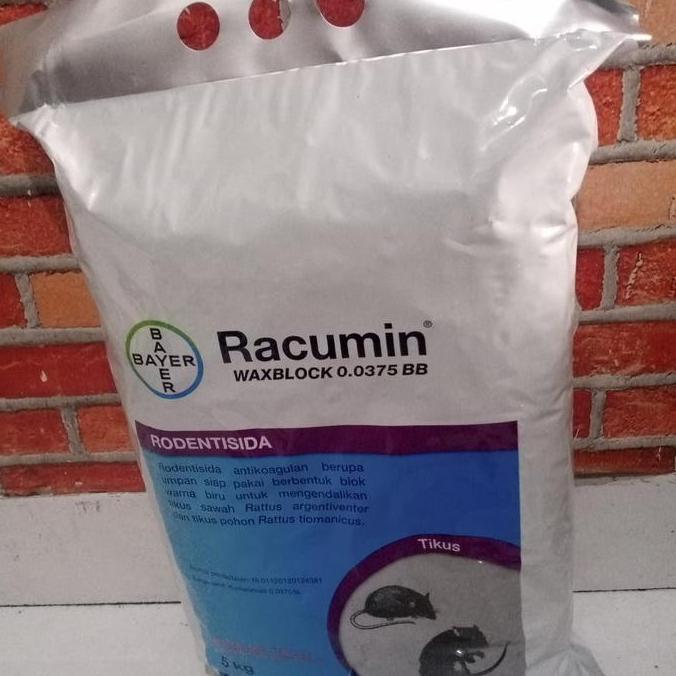 Happy- Umpan Tikus Racumin Block 5 Kg Envu Produksi Eks Bayer German
