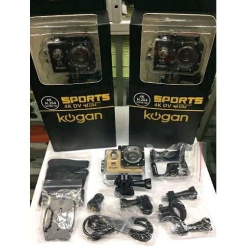 Sportcam Kogan 4K Non Wifi & Wifi Action Camera Full Hd - Kamera Sport Kogan Water Resistant