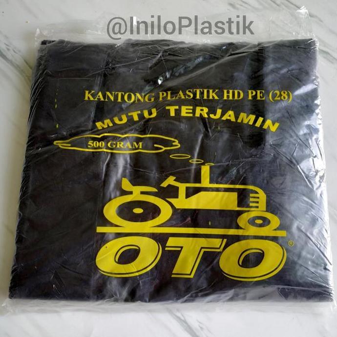 Savexz- Kantong Plastik/ Kantong Kresek Hitam / Plastik Oto Hitam 28