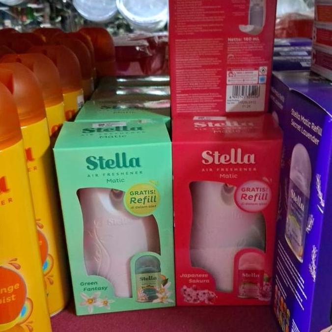 Happy- Pengharum Ruangan Otomatis Timing Stella Matic Semprot Refill