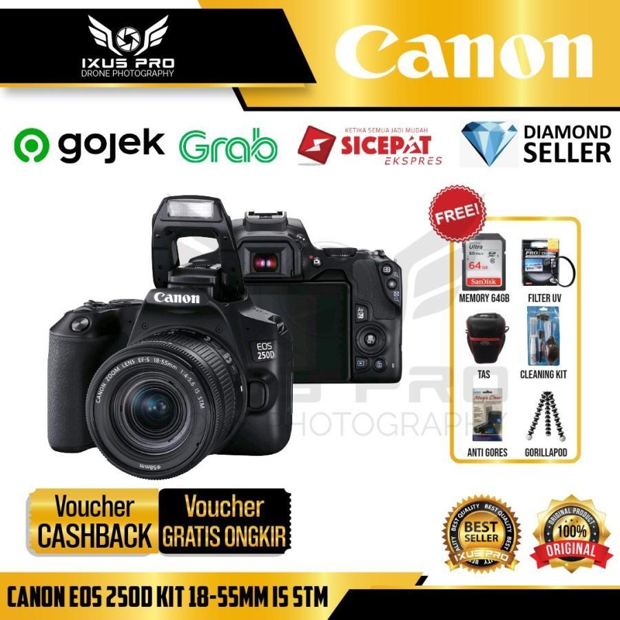 Canon Eos 250D Kit 18-55Mm Is Stm - Kamera Canon Eos 250D