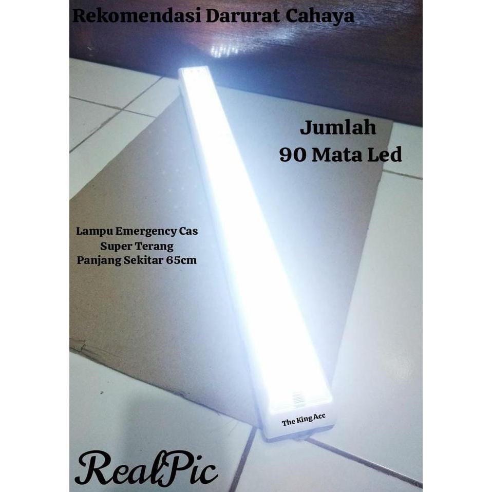 Zaito- Lampu Emergency 66 Mata Led Super / Lampu Dinding / Emergency Tempel
