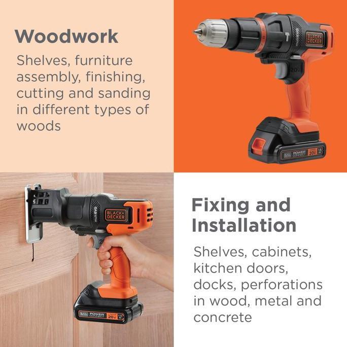 Clamme- Black+Decker Multi Evo 6 Heads Kit (Evo185K6-B1)
