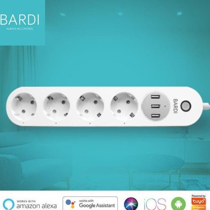 bardi smart extension power strip smart stop kontak WiFi Original