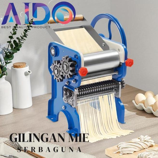 TERBARU - Gilingan Mie Jumbo Alat Pembuat Adonan Mie Molen PangsitPasta Maker Besar Serbaguna 4450 -