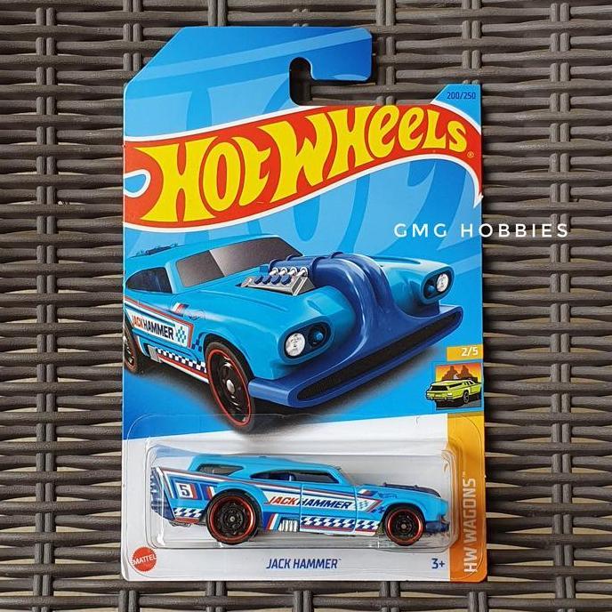 L23 JACK HAMMER HW WAGONS HOTWHEELS HOT WHEELS DIECAST MOBIL AS2123