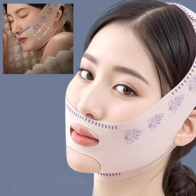 Facial Slimming Bandage Shaping Lifting V Face Mask Thin Double Chin Bandage Mask Mulus Masker