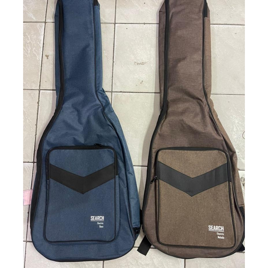 Tas Cover Gitar Guitar Elektrik Electric Listrik Bas /Melodi Bagus