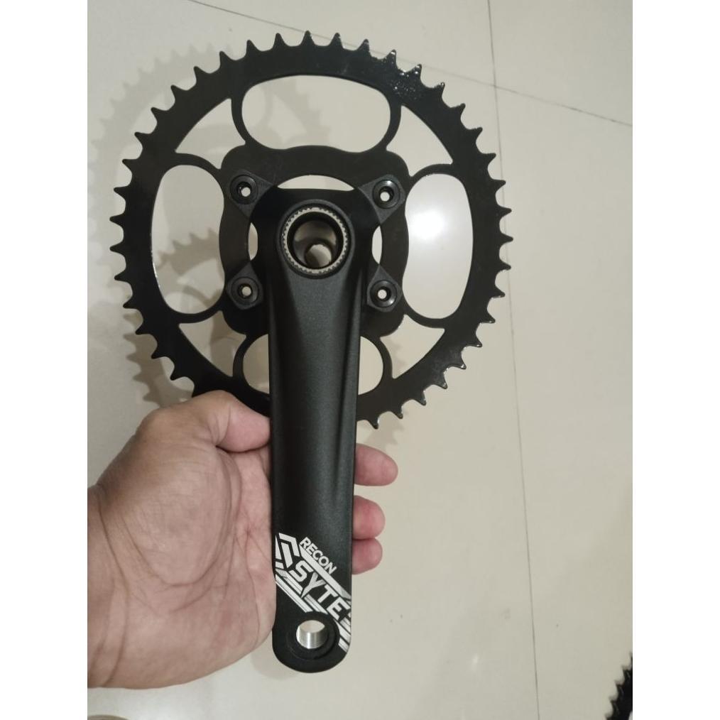 Chainring Bmx 44T Bcd 76 Bahan Steel Baru