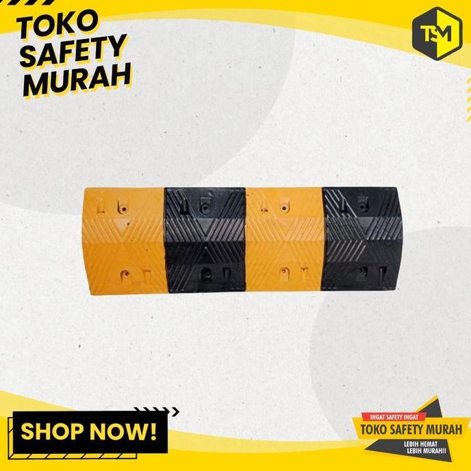 Toko Safety Murah Speed bump Karet Murah Harga Per Meter untuk Membatasi Kecepatan Kendaraan