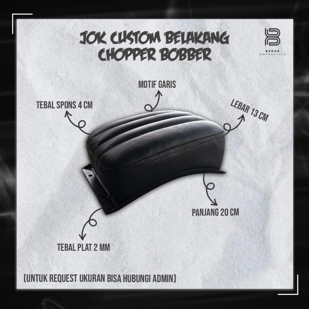 NEW Jok Belakang Custom Chopper Bobber [terbaik][terlaris]