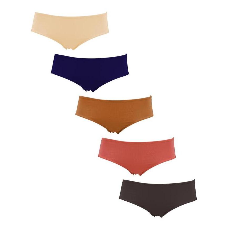 Luludi Saver Pack Panty LP 64000C - Cotton Fabric - Midi Brief