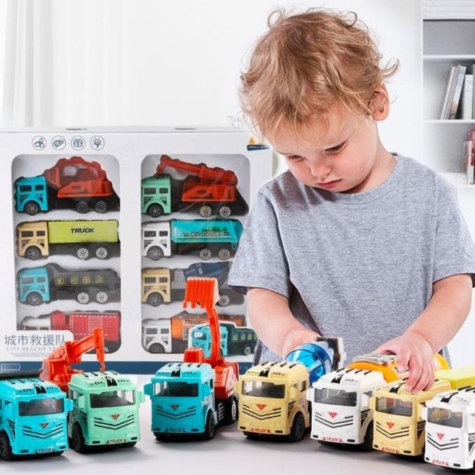 cv.danendra / Mainan Anak Set Mobil Diecast Konstruksi ~ DIECAST METAL CONSTRUCTION Diskon