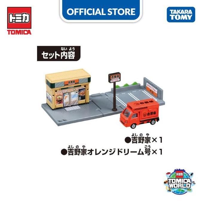 moqeelcuan / Tomica World Town Yoshinoya (w/ Tomica Food Truck) Diskon