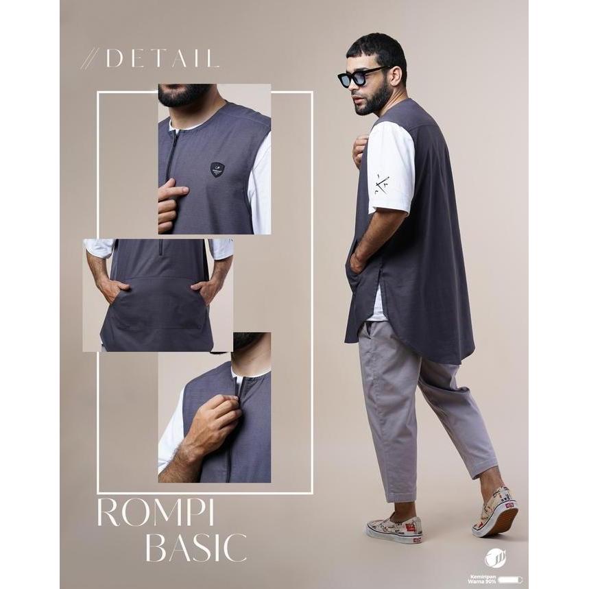 SAMASE Rompi Basic T013P Rompi Sholat Pria Dewasa