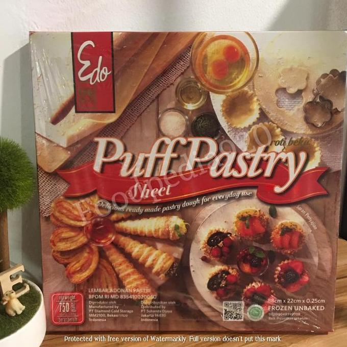 puff pastry sheet edo / kulit adonan / puff pastry / kulit zuppa