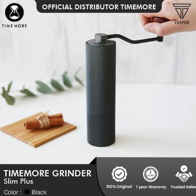 Timemore Grinder Slim Plus Grinder Kopi Burr Stainless