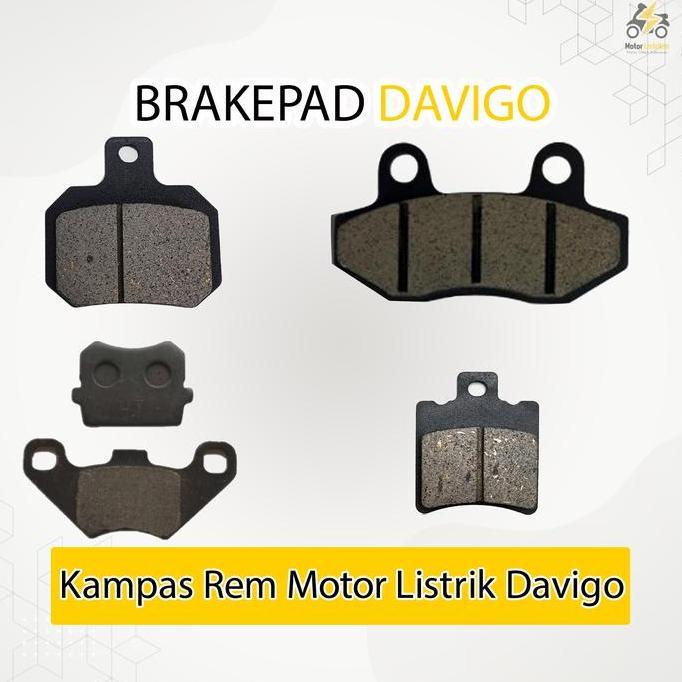 Kampas Rem Motor Listrik Davigo