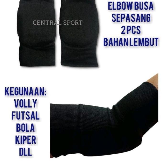 Xz1Q- Knee Elbow Pad Deker Pelindung Lutut Siku Sepasang Futsal Bola Voly Skyboard Dekersikutanganvo