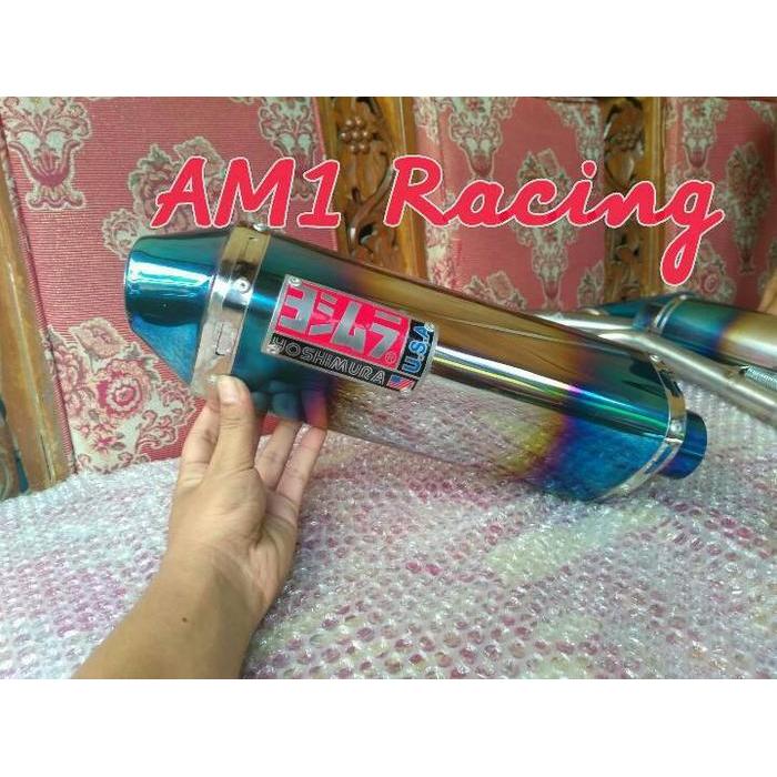 Knalpot Yoshimura Usa Blue/Biru/Tabung Knalpot/Slincer Knalpot Original Dan Terpercaya