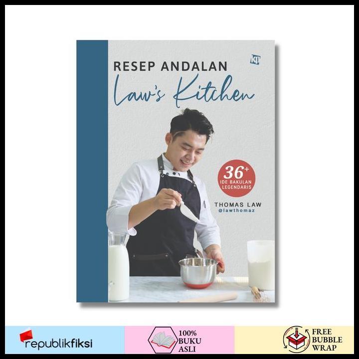 Promo Buku Resep Andalan Law'S Kitchen - Thomas Law - Kawan Pustaka