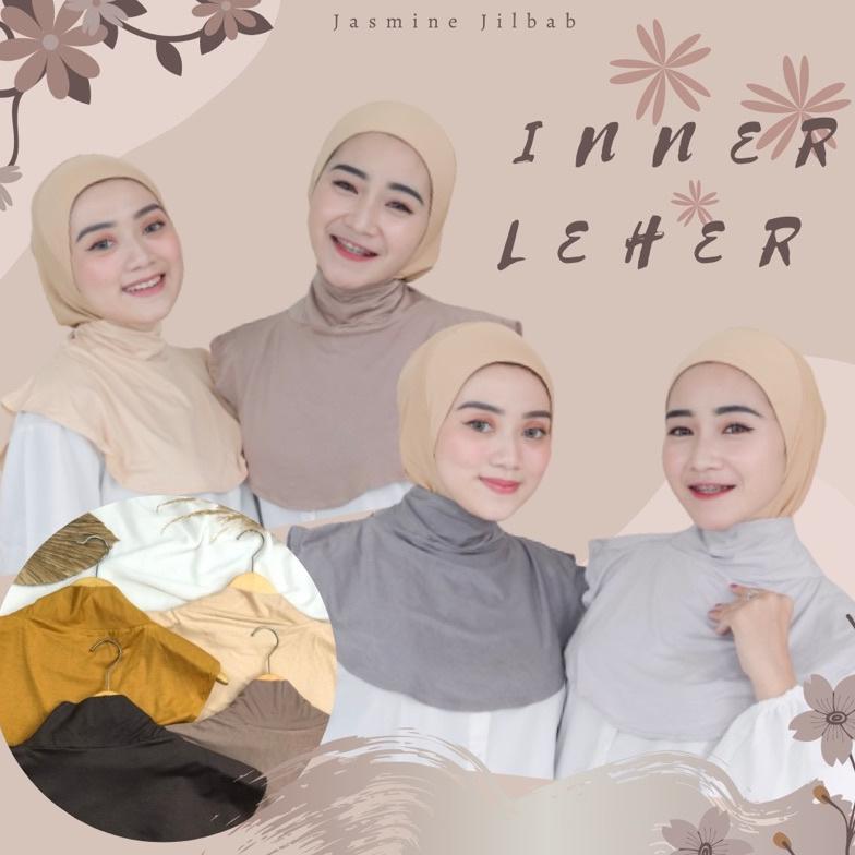 Garansi Jasmine Jilbab-Inner Manset Daleman Leher Turtleneck Dada Kaos Jersey Spandek Premium Wanita