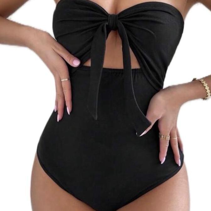 (Divesminis) Alodia bikini dewasa baju renang pantai wanita polos