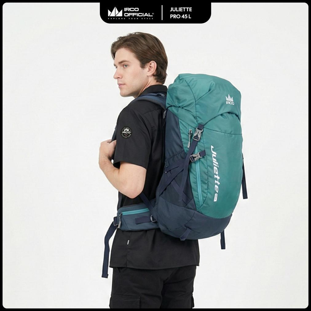 RECOMMENDED IRCO Juliet Carrier Gunung Outdoor 45 Liter Free Coverbag Waterproof - Ransel Hiking Ult