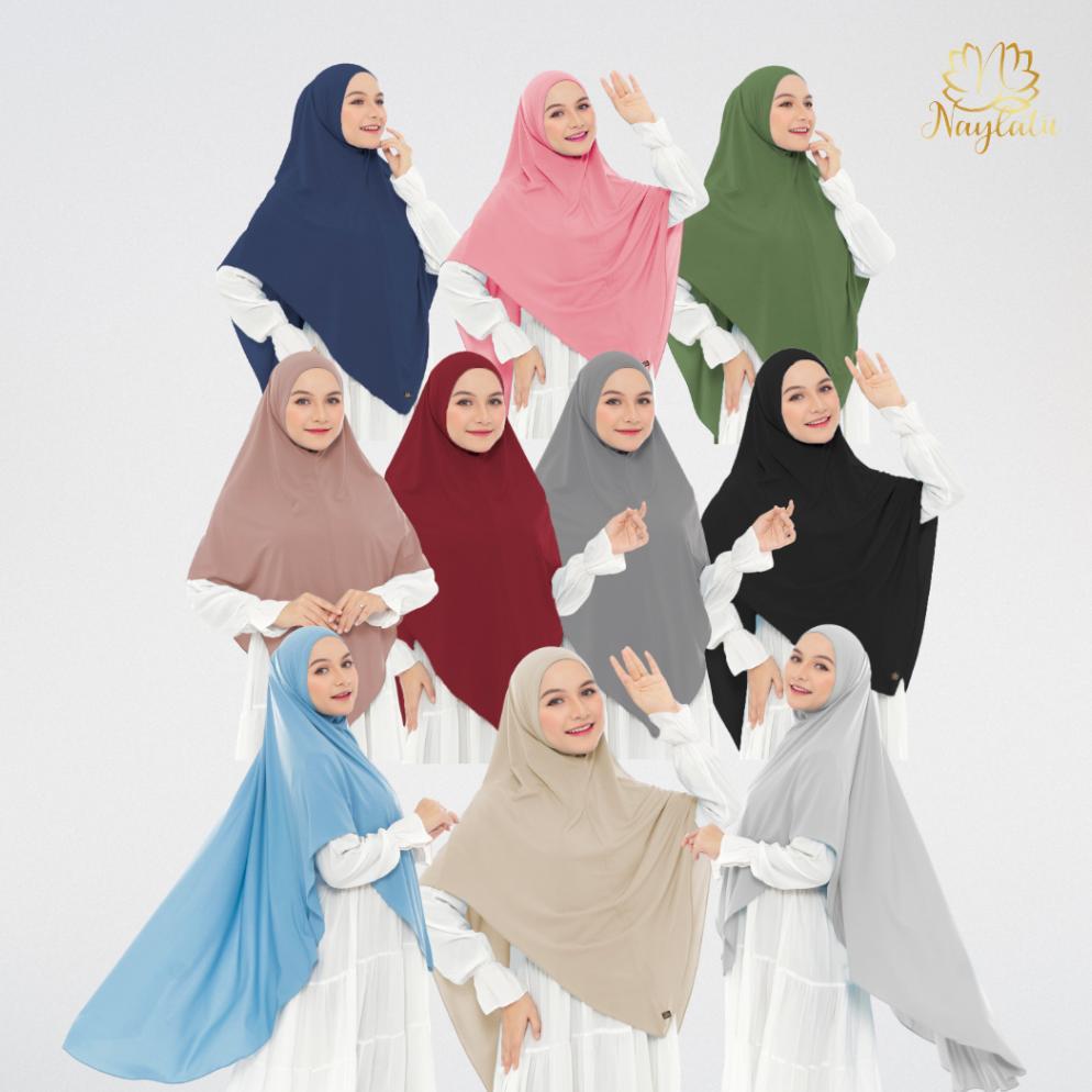 ORIGINAL - khimar syari premium ( Khimar Syari Jersey Nonpad Dianna Premium )