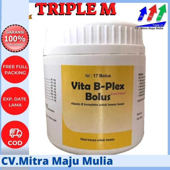 VITA B PLEX BOLUS Vita B-Plex Bolus - Obat Hewan Ternak