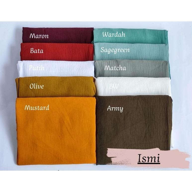 PREMIUM Jilbab Khimar Instan Syari ISMI Ori Ajezas