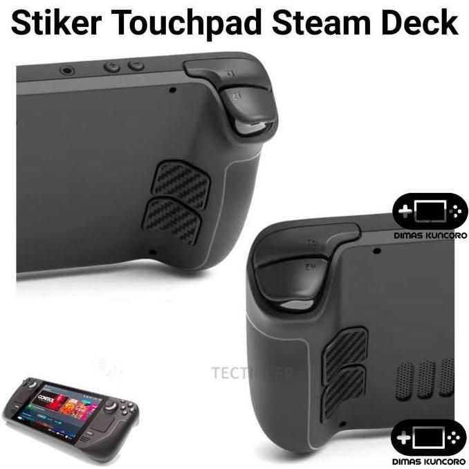 Stiker Touchpad Steam DECK stiker cover protective pelindung trackpad steam deck lcd oled