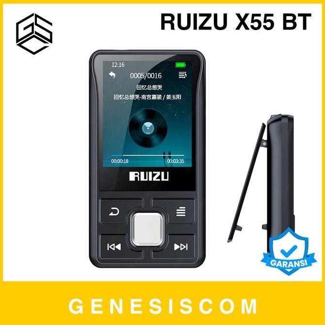 HARGA DISC - MP3 MP4 Player RUIZU X55 Bluetooth Wireless 8GB - Portable DAP Digital Music Audio Play