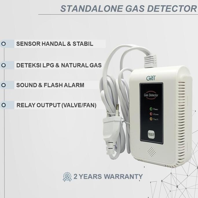 Sensor Detektor Gas LPG Bocor Alarm Leak Detector LPG deteksi kebocoran Gas Standalone gas detektor