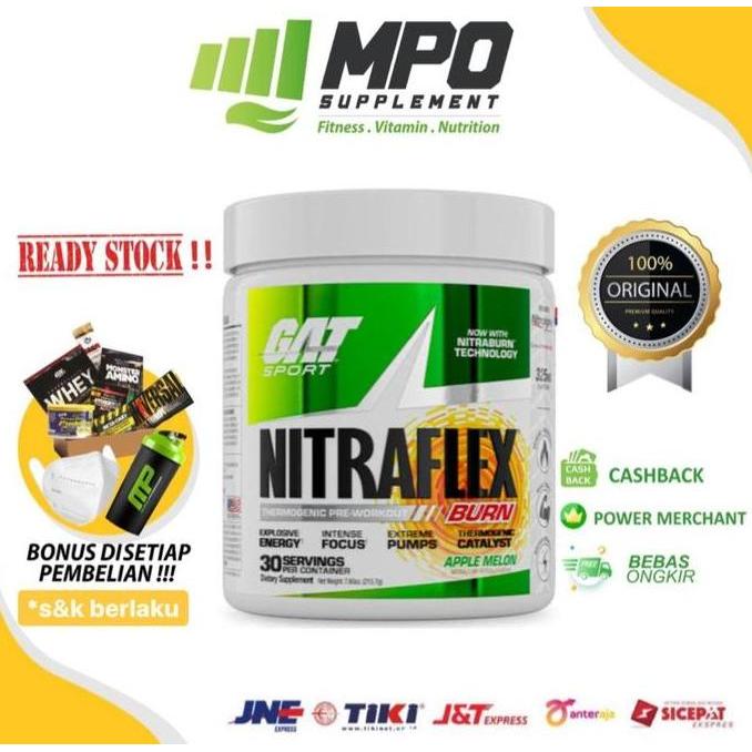 Gat Nitraflex Burn (30 Servings) Gat Sport Nitraflex Burn Preworkout
