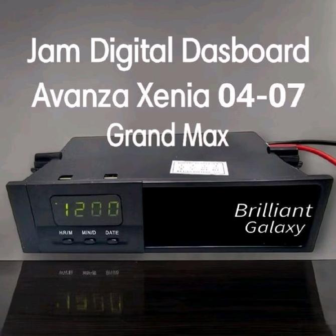 lokajiwotop / Jam Digital Dasboard Kotak Lobang - Avanza Lama / Grand Max Diskon